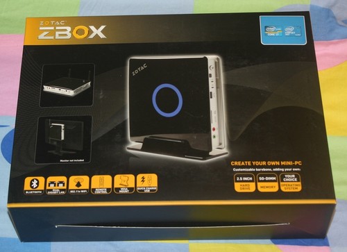 New zotac zbox id90 - new, intel