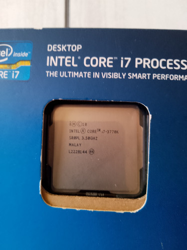 Processeur intel 3770k 50 - i7-3770k, 3,50